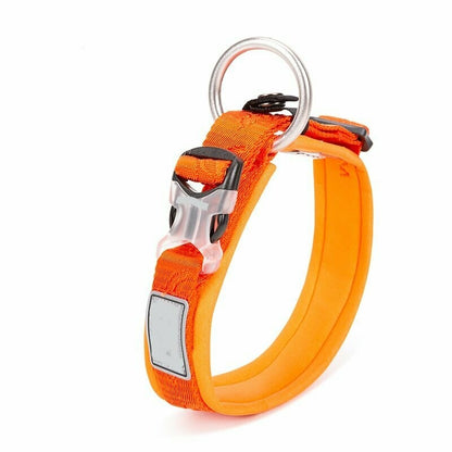 Halsband mit Muster Orange